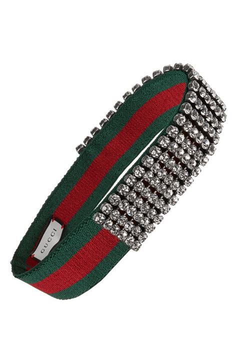 gucci crystal headband replica|gucci headband for women.